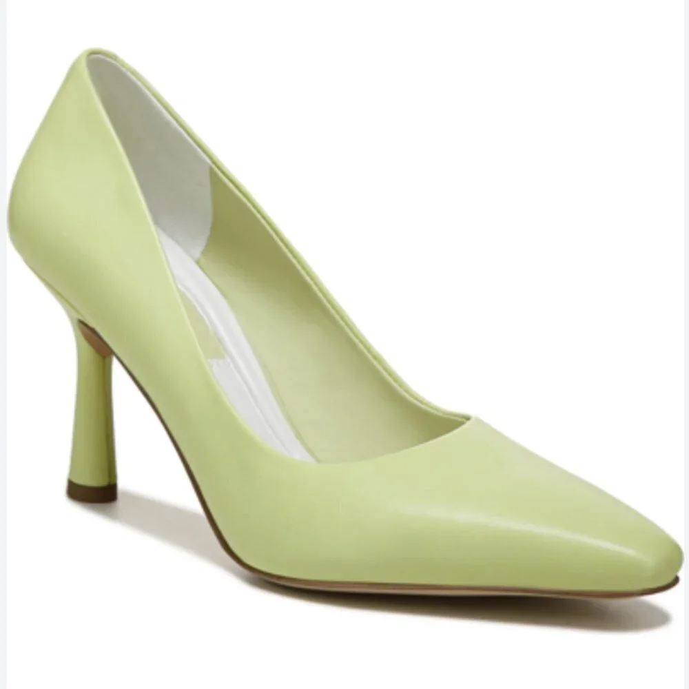 FRANCO SARTO   Mills Pumps Women's Shoes In Pistachio Leather